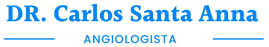 Logo Dr Antonio Carlos Leal Santa Anna Angiologista blue